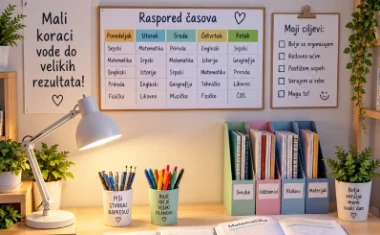 Kako organizovati radni sto za đaka: 5 koraka do bolje koncentracije i produktivnosti 