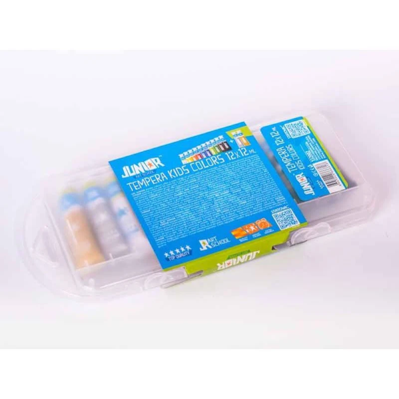 Junior Brillio Box tempera 12*12ml – set od 12 boja u kutiji