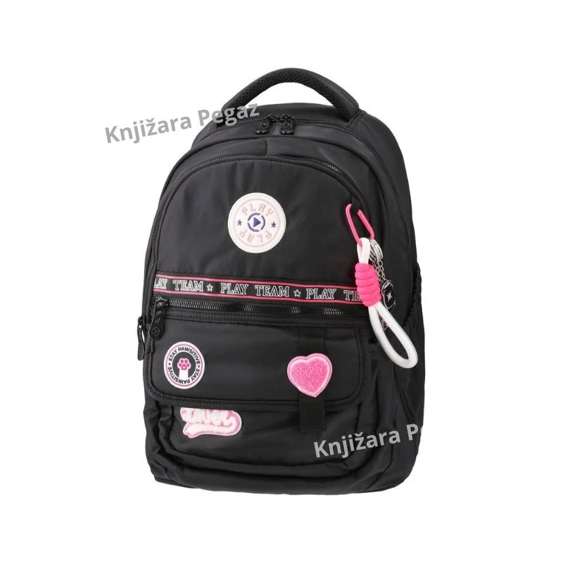Play Celest Black Anatomski Školski Ranac 26 l 160027
