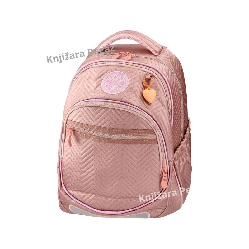 Play Celest Gold Rose Anatomski Školski Ranac 26 l 160007
