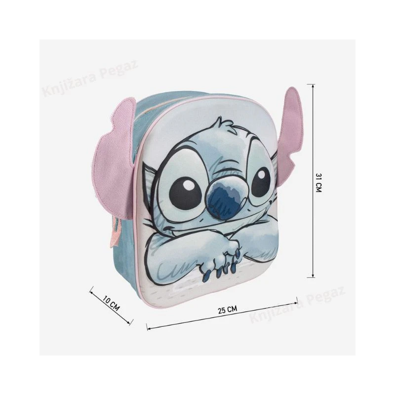 CERDA Stitch 3D dečiji ranac za predškolsko i vrtić, model 2100005076