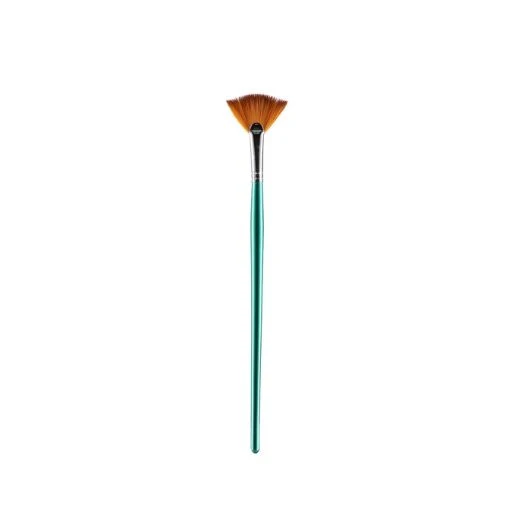 Pop Brush Monet lepezasta četkica br.14 628414– Profesionalna slikarska četkica za blendanje, utapanje boja i specijalne slikarske efekte, zelena drška
