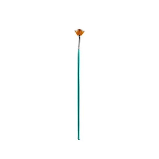 Slikarska četkica lepeza br.4 Pop Brush Monet 628404– zelena profesionalna fan brush četkica za utapanje boje, efekte i teksture (ulje, akril, akvarel)