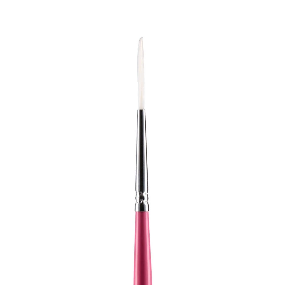 Četkica liner br.1 Pop Brush Vinci 627101– roze drška, profesionalna umetnička četkica za delikatna slova, fine odsjaje, slikarska četkica za akril, ulje i akvarel