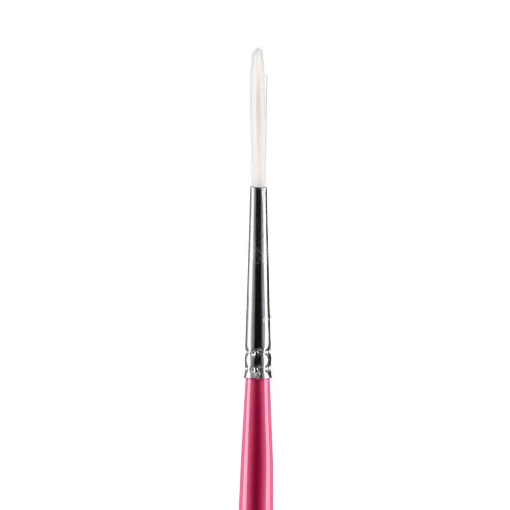 Liner četkica br.2 Pop Brush Vinci 627102– roze drška, profesionalna umetnička četkica za delikatna slova, fine odsjaje, slikarska četkica za akril, ulje i akvarel