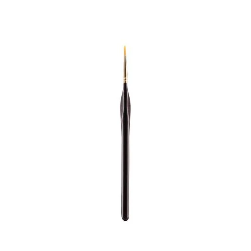 Četkica okrugla br.1 Pop Brush Klimt 623001 – braon drška, profesionalna umetnička četkica za detalje, kratke poteze, akril, ulje i akvarel