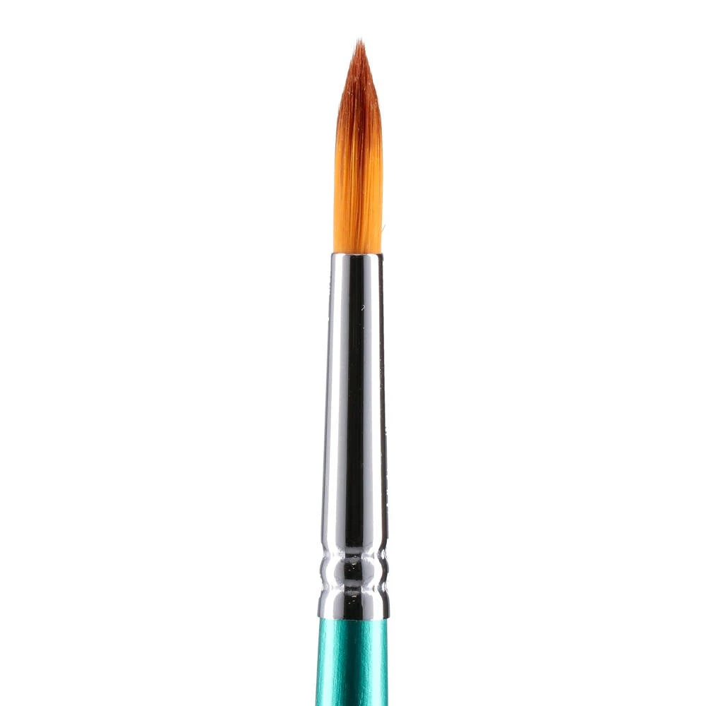 Okrugla slikarska četkica br.10 Pop Brush Monet 628110– zelena profesionalna četkica za meke konture, modelovanje boje i grafičku umetnost
