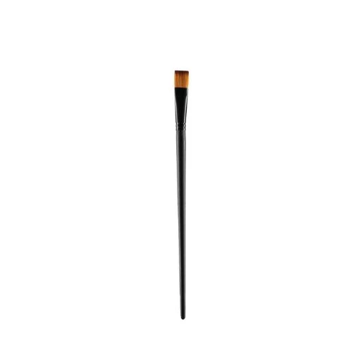 Četkica ravna br.12 Pop Brush Botticelli 623212– crna drška, profesionalna umetnička četkica za velike površine, nanošenje boje, četkica za akril, ulje i akvarel