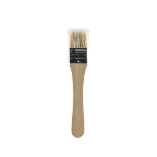 Četkica, ravna, široka br. 2 Pop Brush Abbott 622802 – natural drška, prirodna dlaka, profesionalna četkica za akril i ulje, nanošenje grunda i lakiranje
