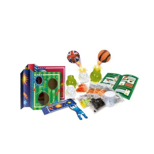 Clementoni Crazy Balls Soccer Set – edukativni hemijski set za decu, kreativna igra pravljenja skakutavih loptica 8+