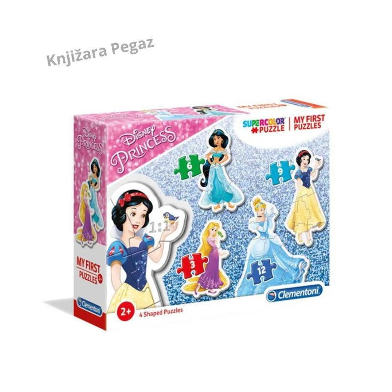 Clementoni My First Puzzles Disney Princess – 4 prve slagalice za decu 2+ CL20813