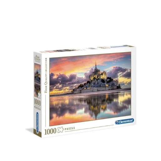 Clementoni Puzzle 1000 delova HQC Le Magnifique Mont Saint-Michel – High Quality Collection slagalica 10+