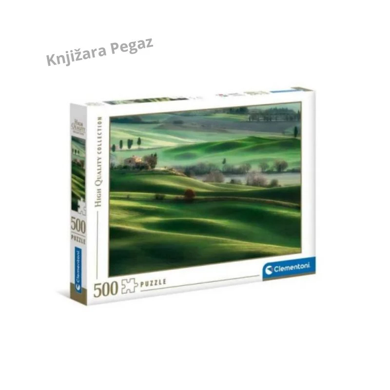 Clementoni Puzzle 500 HQC Tuscany Hills – slagalica pejzaž Toskane CL35098