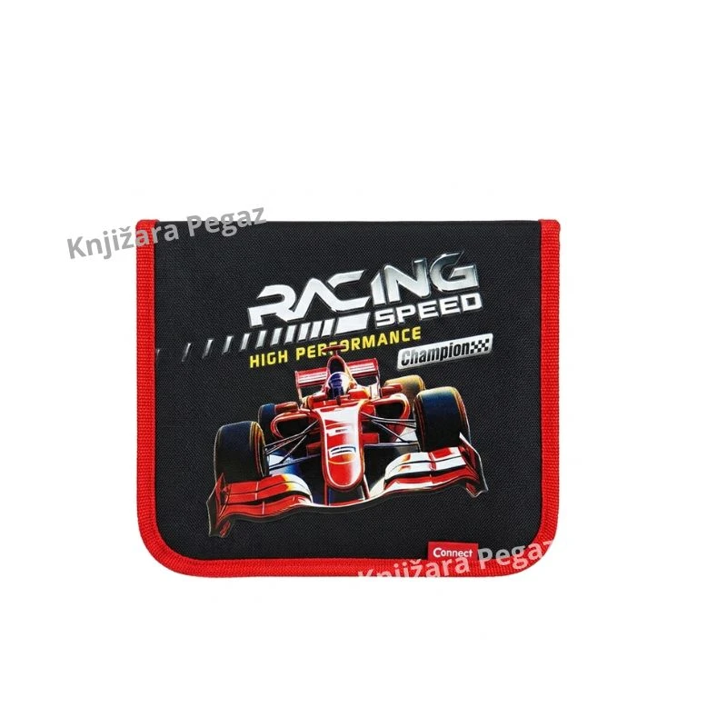 Connect Pernica školska puna Racing, 1 zip, 2 preklopa 60557