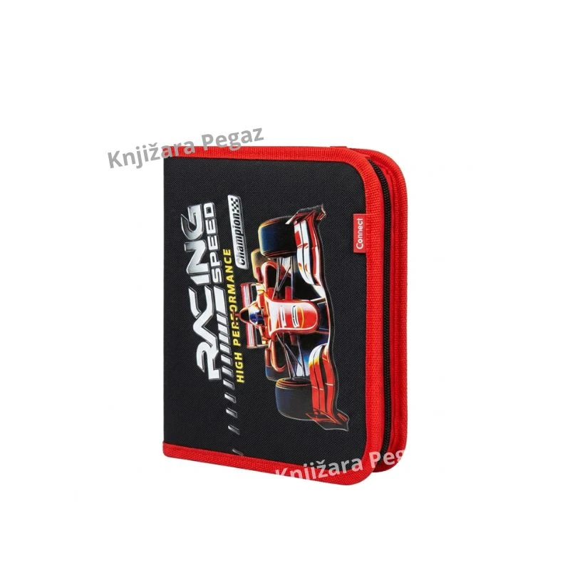 Connect Pernica školska puna Racing, 1 zip, 2 preklopa 60557