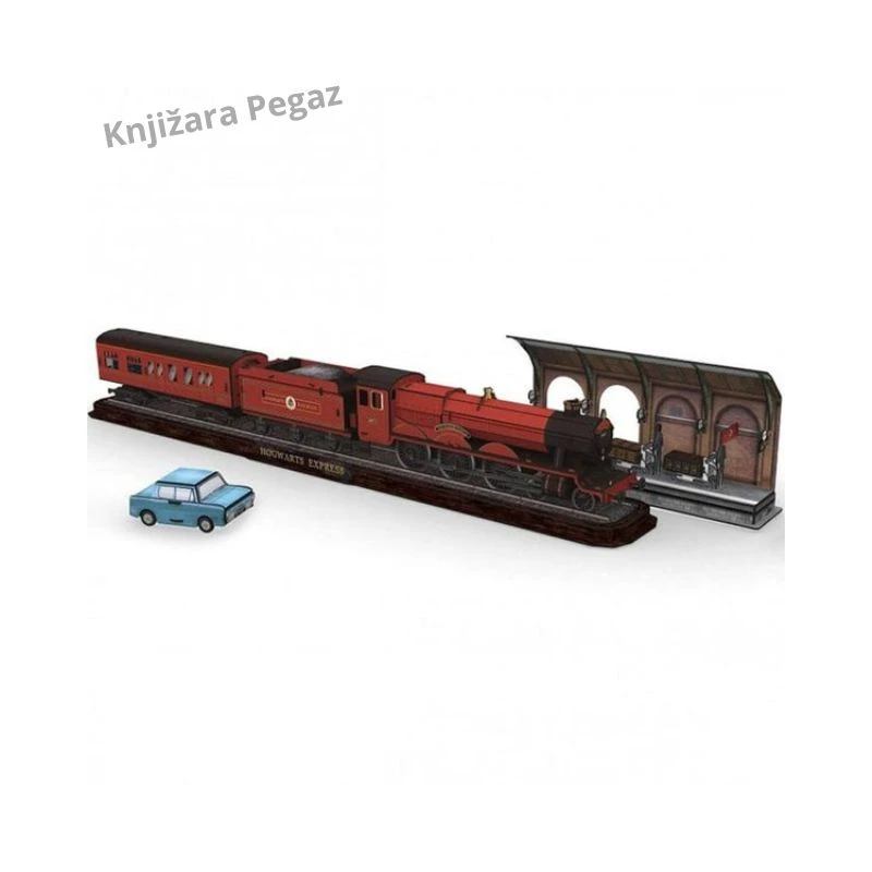 CubicFun Harry Potter Hogwarts Express Set 3D puzzle 180 delova CBF210106 – voz i Platforma 9¾