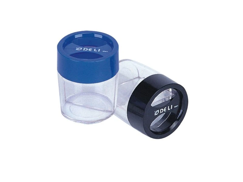 DELI magnetni držač za spajalice E9881 – GPPS plastika + magnet, crna/plava