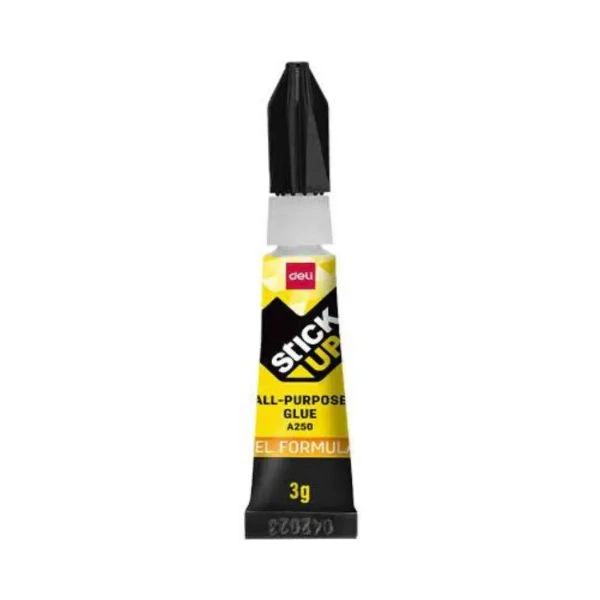 DELI super lepak fleksibilni gel EA250 – 3g, brzo sušenje, vodootporan, precizni dozer u aluminijumskoj tubi