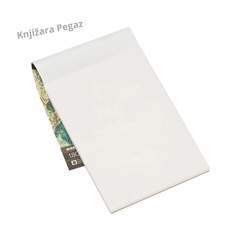 FABRIANO Storia blok za crtanje grafitom, ugljenom i bojicama, 25% pamuka, 12,5 x 18 cm, 30 listova, 180 g/m² – 19100731