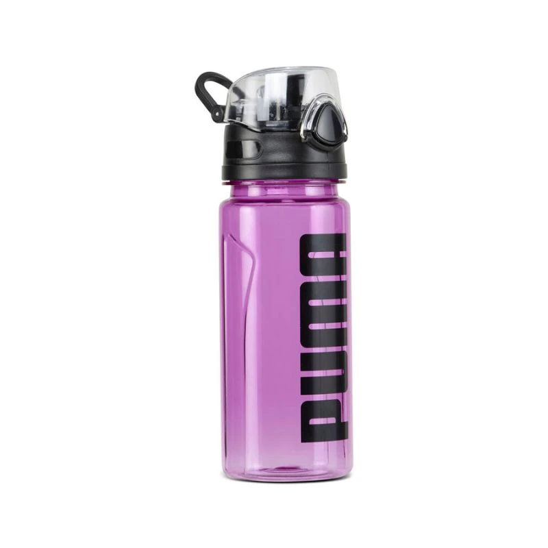 Puma flašica za vodu 600ml Sportstyle 053518-33, ljubičasta sportska BPA free bočica za trening, fitness, školu i svakodnevnu upotrebu