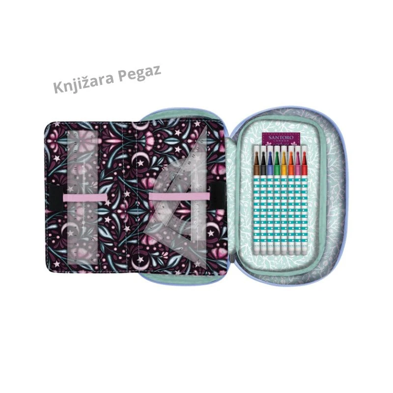 Santoro Gorjuss Little Mushroom puna ovalna pernica sa priborom 1 zip 1 preklop 1046GJ23
