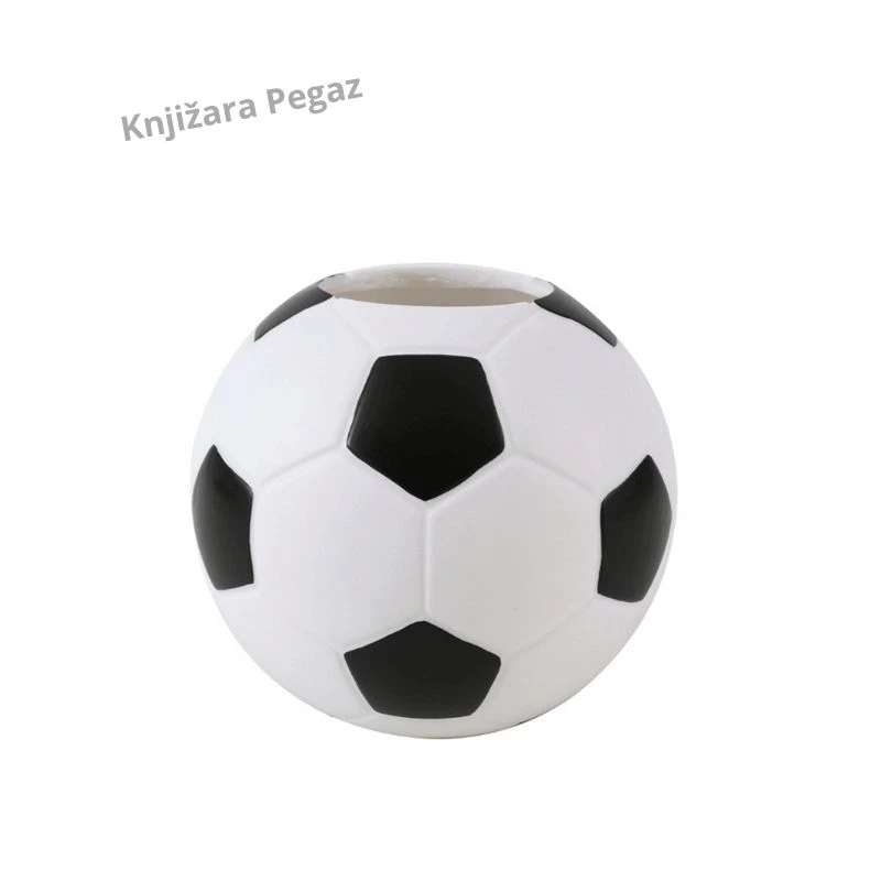iTotal 3D čaša za olovke Fudbalska lopta organizator za školski pribor 8x10x11,5 cm XL3034B