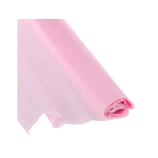 Krep papir Junior pastel roze 50x200 cm – dekorativni krep papir za školu, likovne radove, aranžiranje i DIY dekoracije