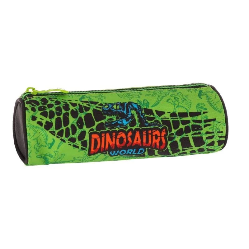 Logic anatomski ranac set 4 u 1 Play Dino World 161030 – školski ranac sa ergonomskim leđima, reflektujućim trakama i dodatnom opremom