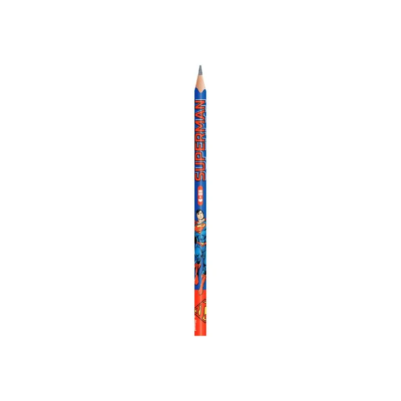 Grafitna olovka Maped Superman – trouglasta ergonomska olovka HB, set od 6 komada