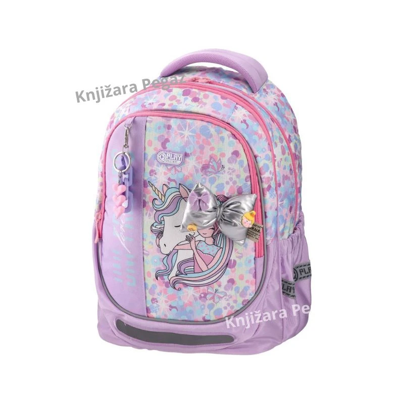 Play Maxx Unicorn Bow Anatomski Školski Ranac 26l 161650