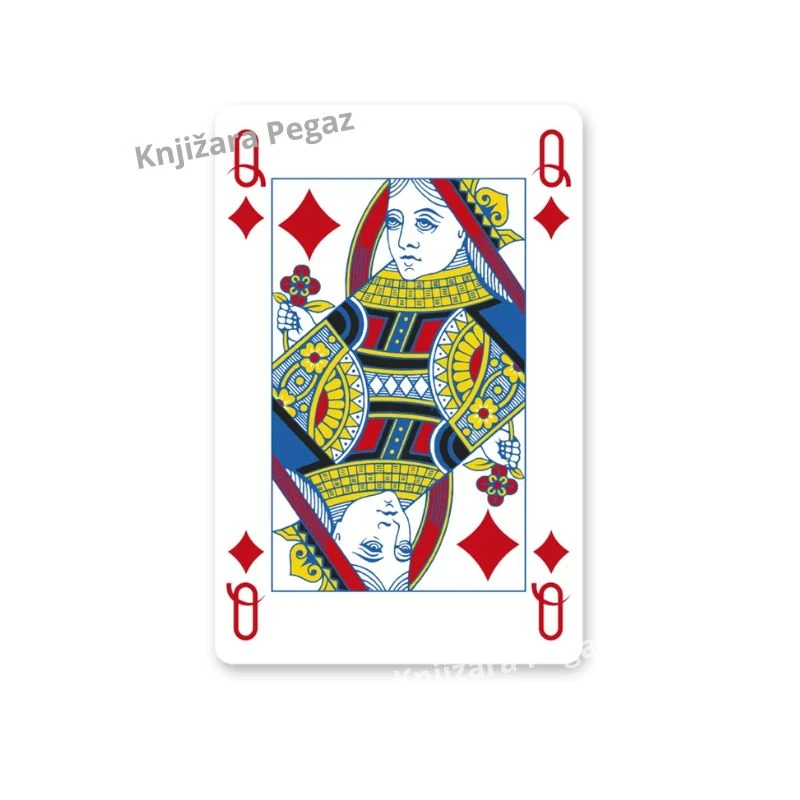 Modiano Golden Trophy No.1 karte za poker, 100% plastika, plave, Made in Italy