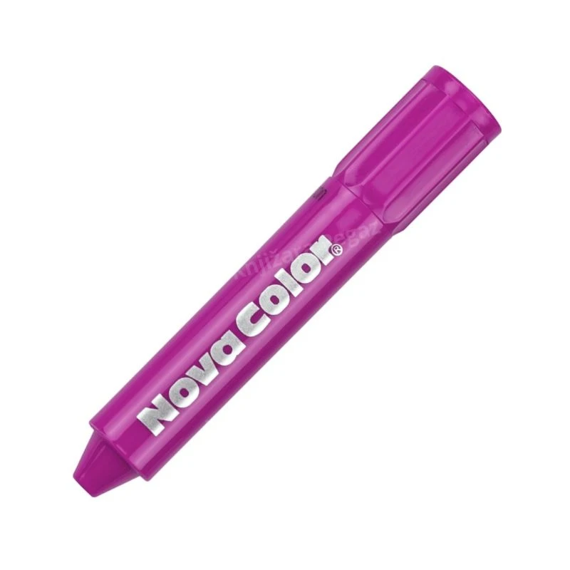 Nova Color boja za lice NC-207 pink – dermatološki testirana face painting boja u stiku za decu, maskenbale, karnevale, rođendane i maštovito crtanje po licu