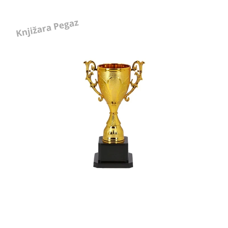 Winner P plastični pehar za takmičenja i dodelu priznanja, zlatna boja, visina 17 cm 701200