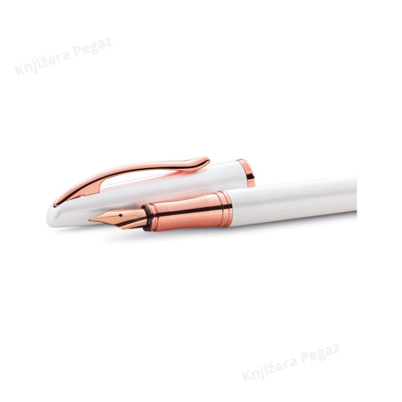 PELIKAN naliv pero Jazz Noble Elegance, luksuzno metalno naliv pero sa poklon kutijom, biserna boja 821803