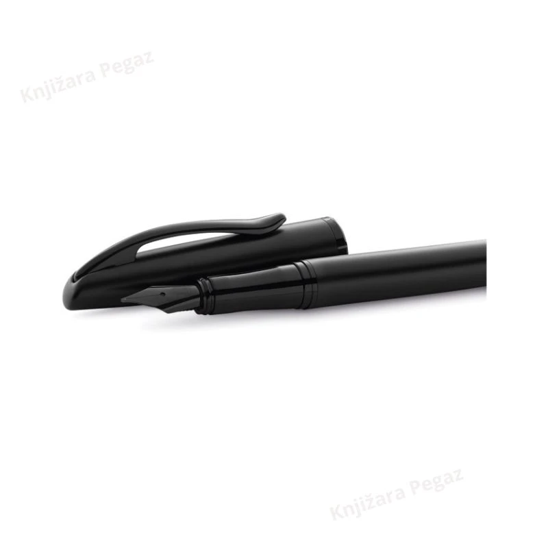 PELIKAN naliv pero Jazz Noble Elegance karbon luksuzno metalno naliv pero crno sa poklon kutijom 821834
