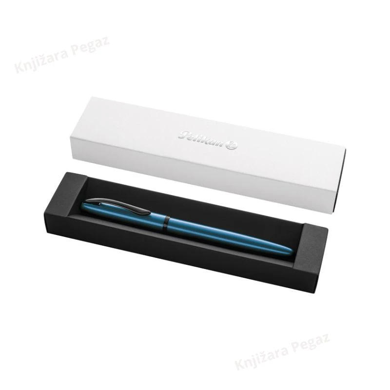PELIKAN naliv pero Jazz Noble Elegance - plavo luksuzno metalno naliv pero sa poklon kutijom 826754