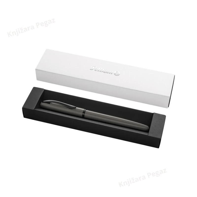 PELIKAN naliv pero Jazz Noble Elegance - sivo luksuzno metalno naliv pero sa poklon kutijom 826716