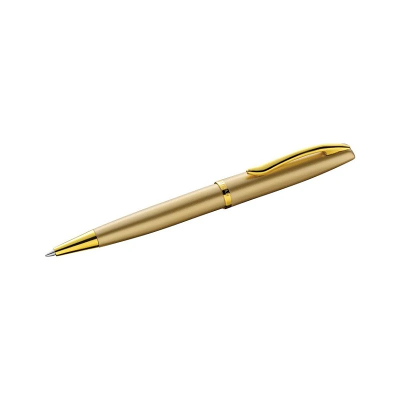 Pelikan poklon set Jazz Noble Elegance – luksuzno zlatno naliv pero i hemijska olovka u elegantnoj poklon kutiji, idealan izbor za prestižni poslovni poklon, potpisivanje i svakodnevno pisanje vrhunskog nemačkog kvaliteta.