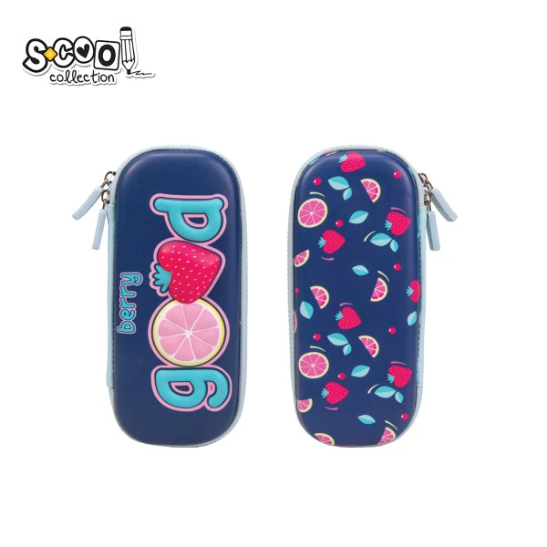 Pernica 3D EVA prazna Scool SC3023 – tvrda pernica sa jednim zipom