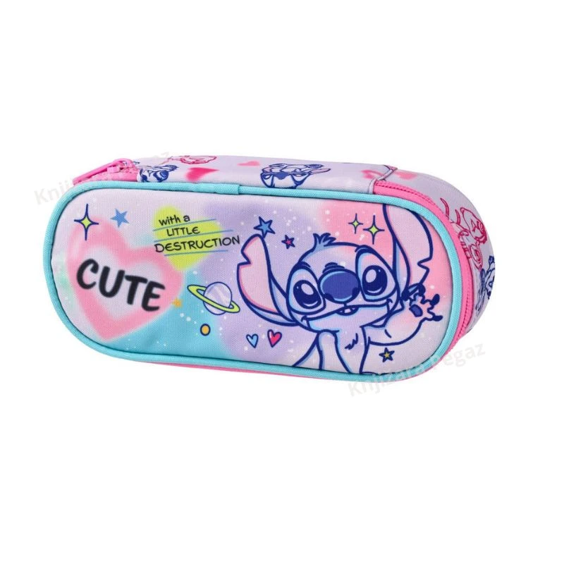 Best Buy Stitch prazna školska pernica, vodootporna pernica za devojčice sa organizerom Cute 325430