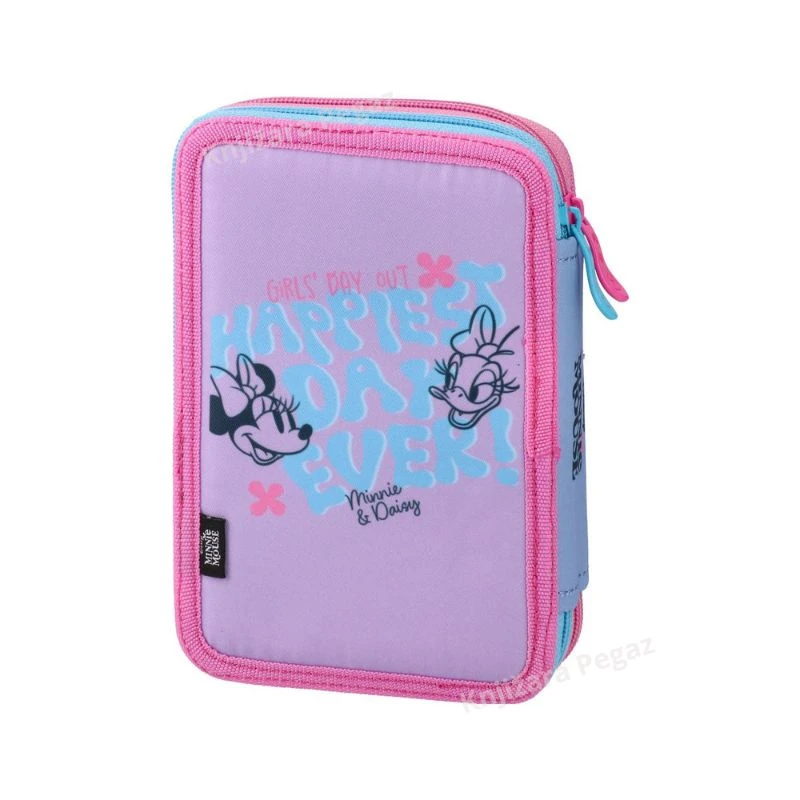 Best Buy Minnie Mouse puna školska pernica sa priborom, 2 zipa, Double Decker pernica za devojčice 318439