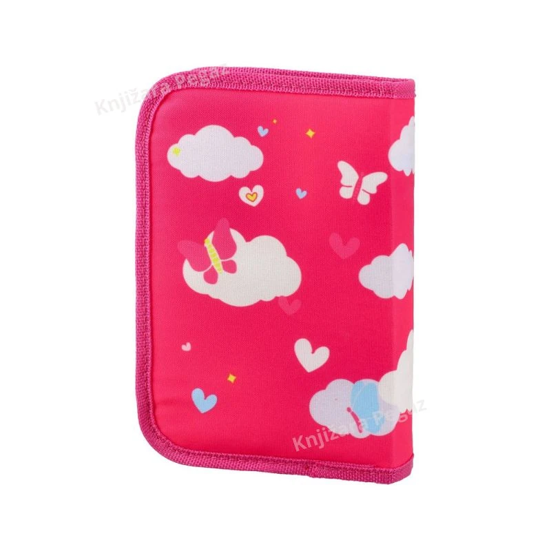 Pernica puna Dreamy 1 Zip 101310 – školska pernica za devojčice sa priborom, jednorog