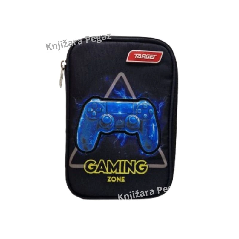 Target Multy puna pernica 1 zip Gaming Zone 29846 – školska pernica sa kompletnim priborom