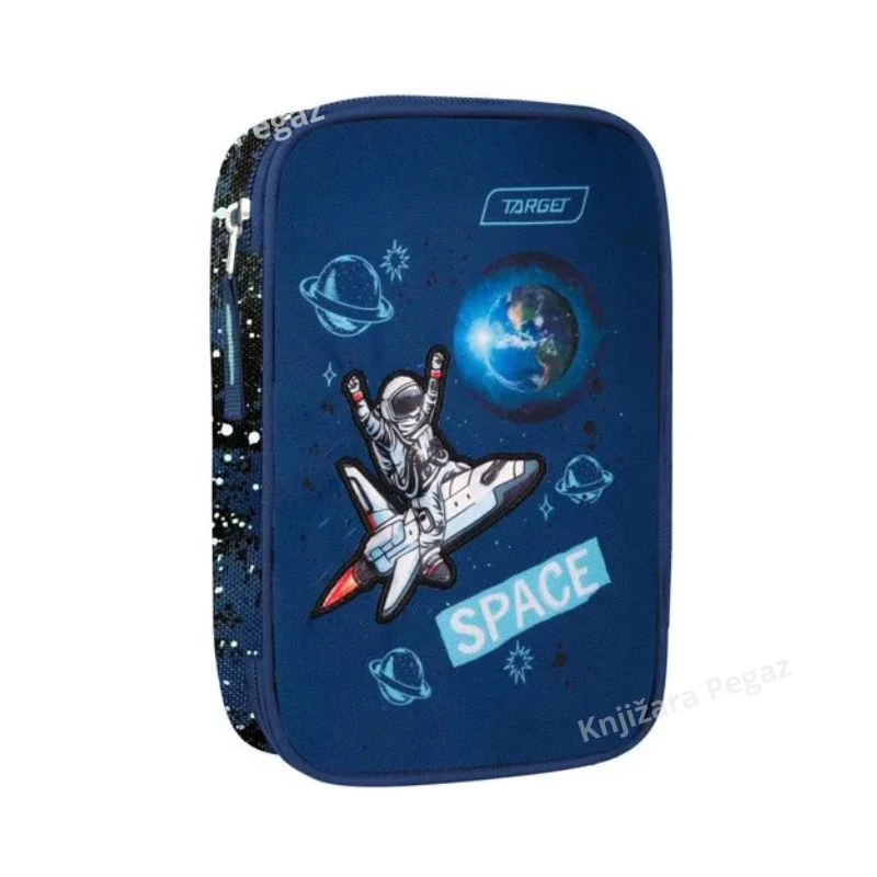 Target Multy Space Adventure 27742 puna školska pernica sa priborom i više pregrada 