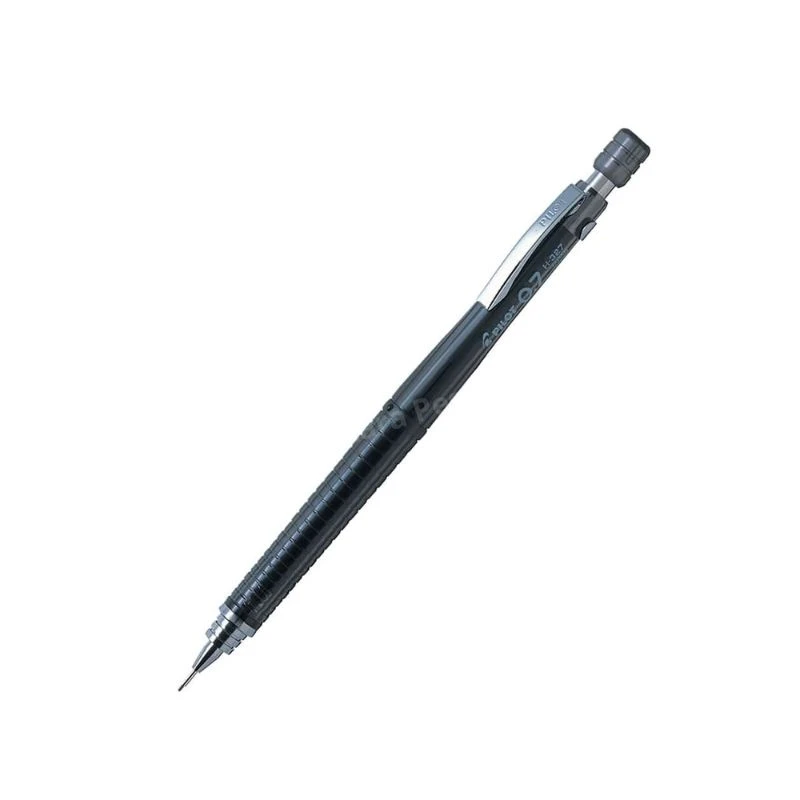 PILOT H-327 tehnička olovka 0.7 mm crna – precizna japanska mehanička olovka sa fiksnim metalnim kućištem i ergonomskim gripom za profesionalno pisanje i crtanje