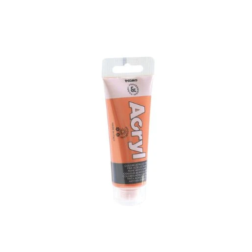PRIMO akrilna boja CMP 75 ml copper 930 – bakarna akrilna boja za slikanje, dekupaž, hobi, DIY projekte, dekoraciju i umetničke tehnike