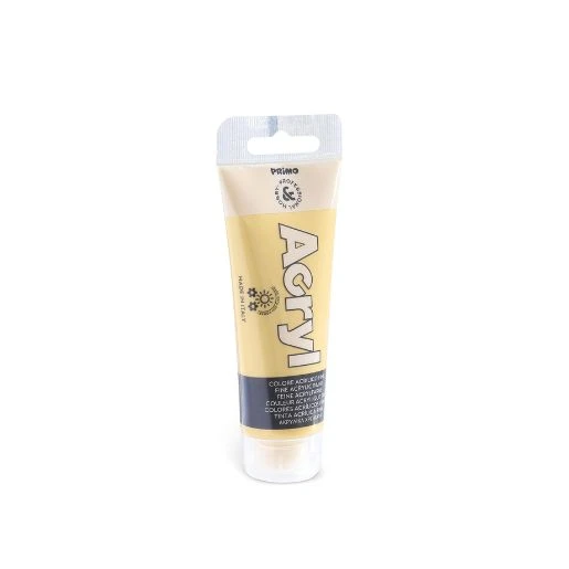 RIMO akrilna boja CMP 75 ml gold 920 – zlatna akrilna boja za slikanje, hobi, dekupaž, DIY projekte, dekoraciju i umetničke tehnike