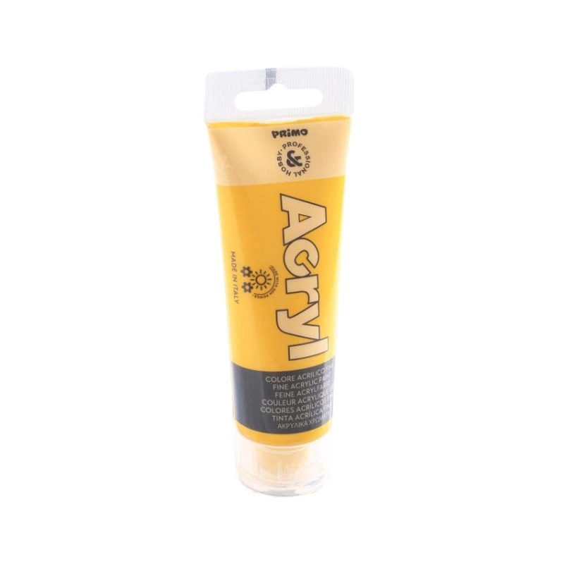 Boja akrilna CMP 420TA75220 – 75 ml, zlatno žuta (Medium Yellow), tuba PVC, blister