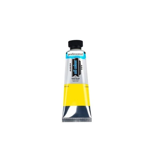 Professional uljana boja - lemon yellow 50 ml 647100 – profesionalna polu-pokrivna umetnička uljana boja od najfinijih pigmenata