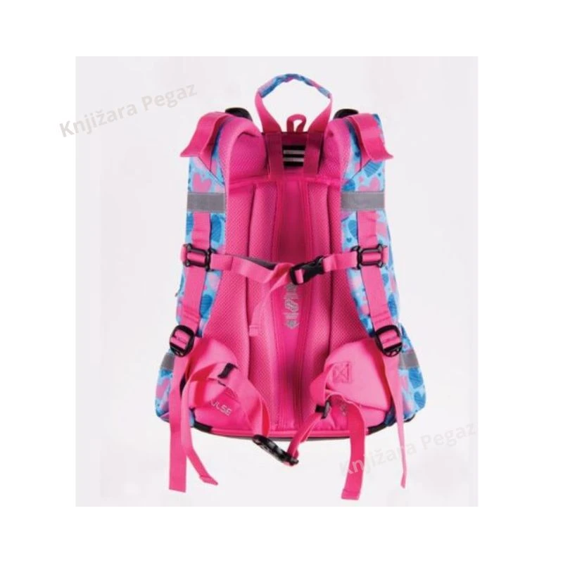 PULSE Ranac anatomski Teddy 122290, vodootporni školski ranac sa anatomskim leđima
